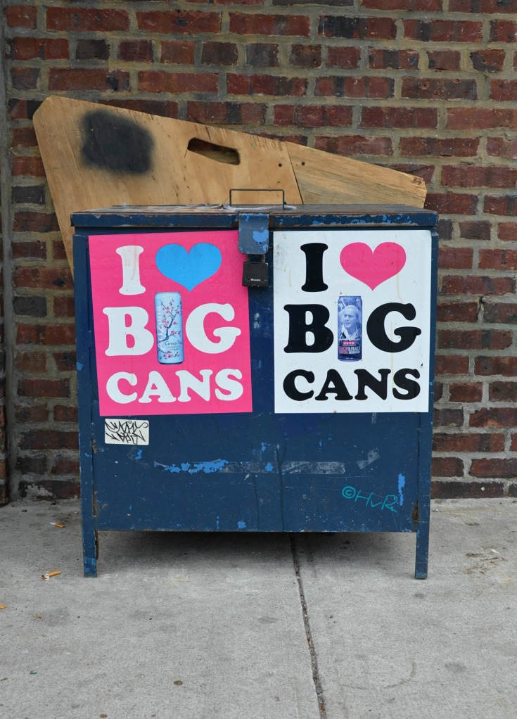 I LOVE BIG CANS