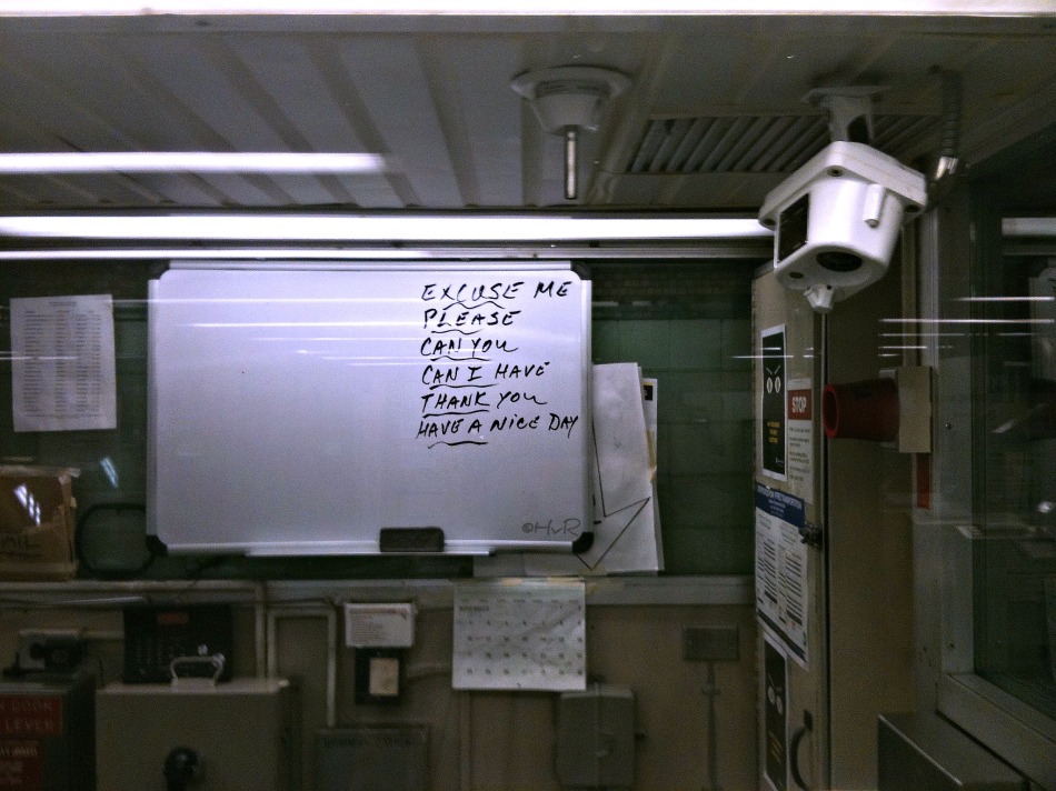 #7 train subway booth, Sunnyside, Queens