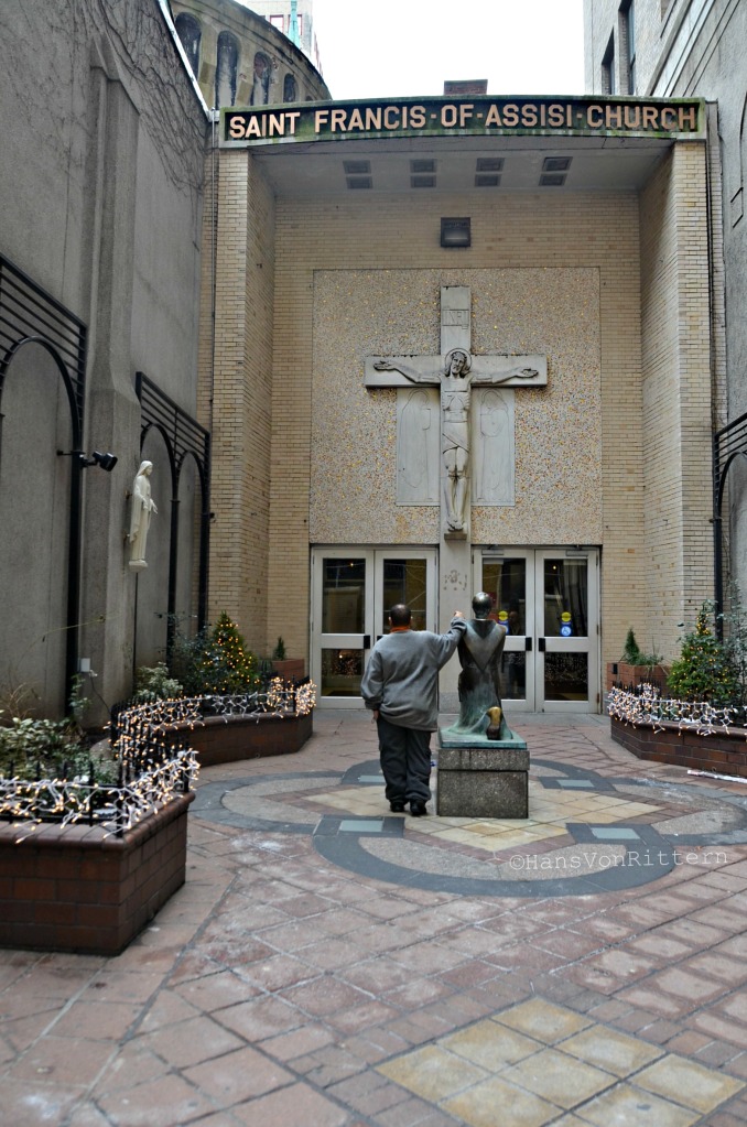 The Church of Saint Francis of Assisi, 135 W. 31st Street,  New York, NY 10001. 212-736-8500