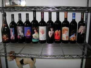MARILYN MONROE MERLOT WINE Mint750ml - Full Bottles, 1991-2002